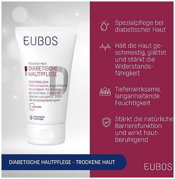 Eubos Diabetische Haut Körperbalsam 150 ml Lotion