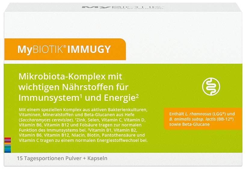 Mybiotik Immugy - Für Immunsystem und Energie  Kombipackung 15...