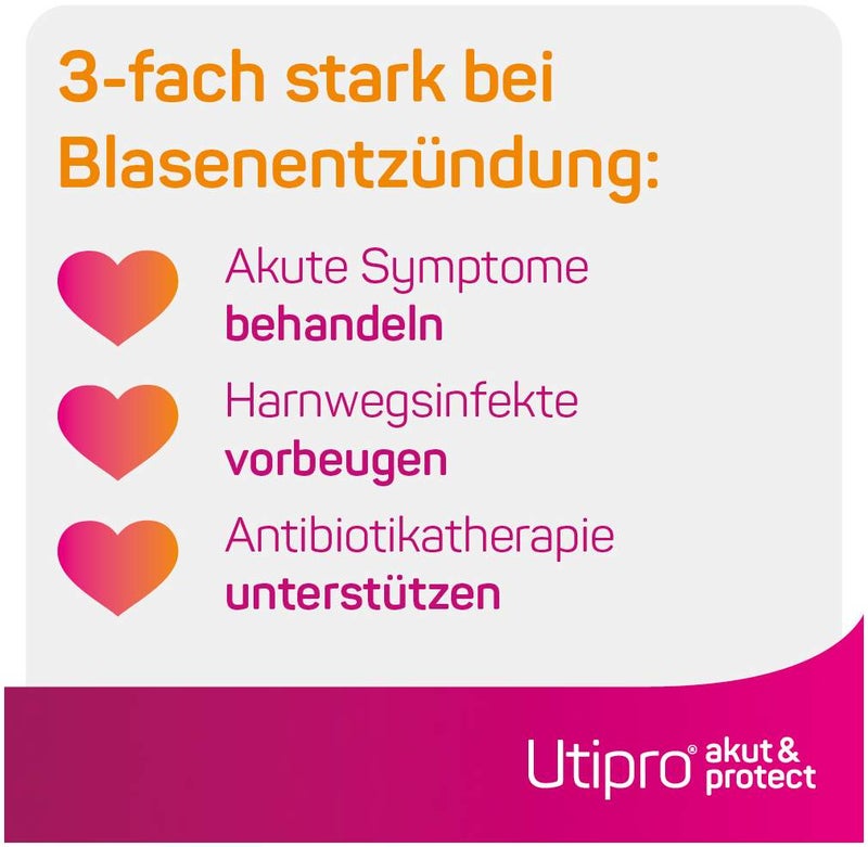 Utipro akut & protect 30 Hartkapseln