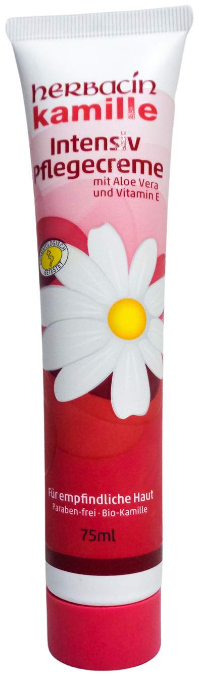 Herbacin Kamille Intensiv Pflegecreme Tube 75 ml