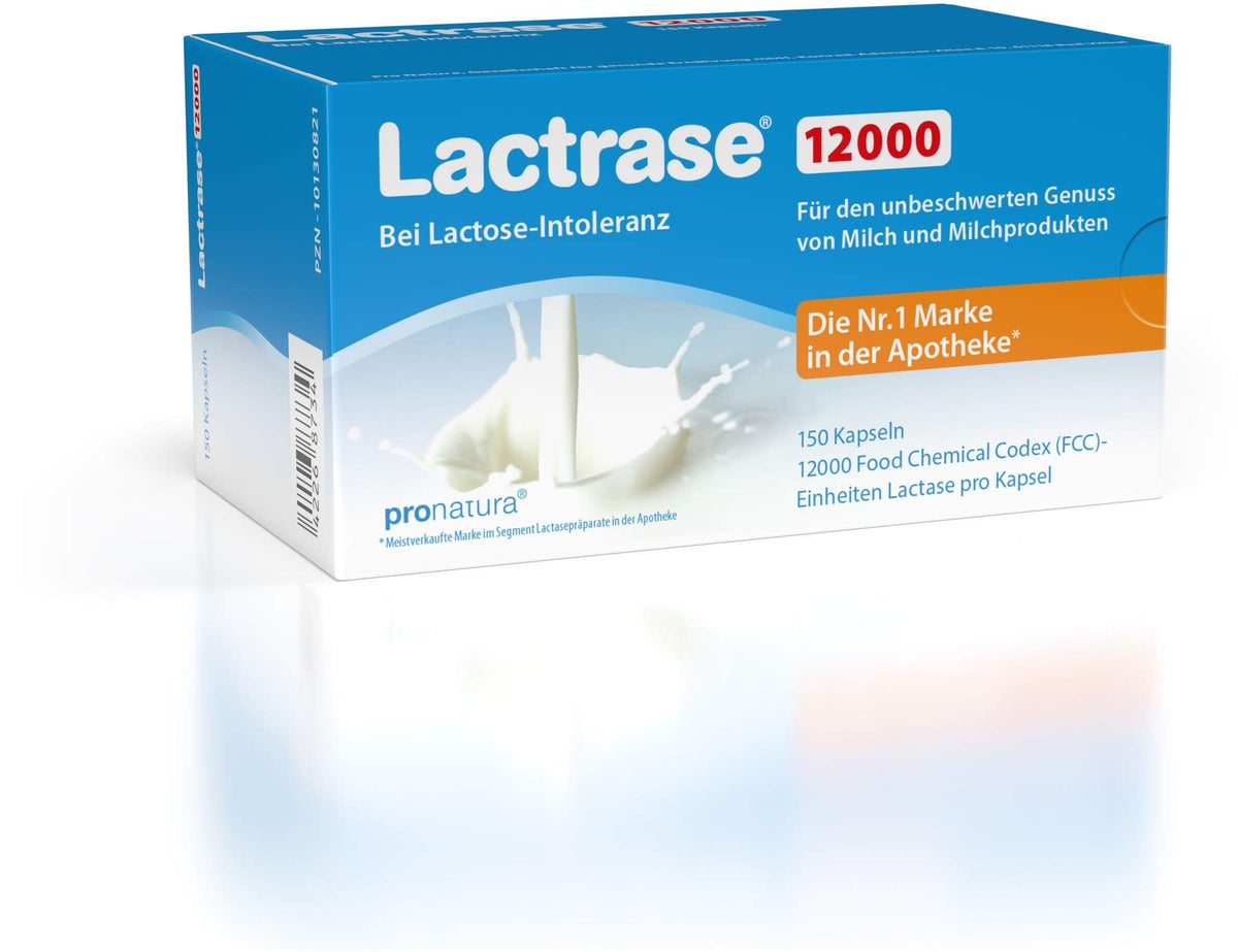 Lactrase 12.000 Fcc 150 Kapseln