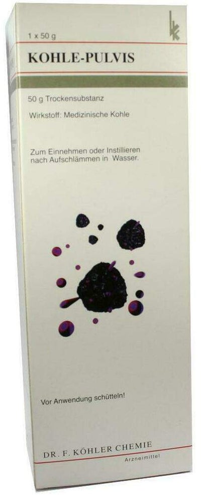 Kohle Pulvis Ohne Magensonde