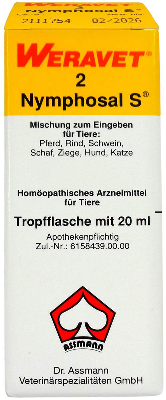 Nymphosal S vet. 20 ml Tropfen