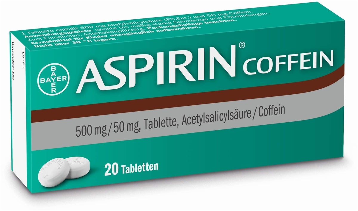 Aspirin Coffein 20 Tabletten