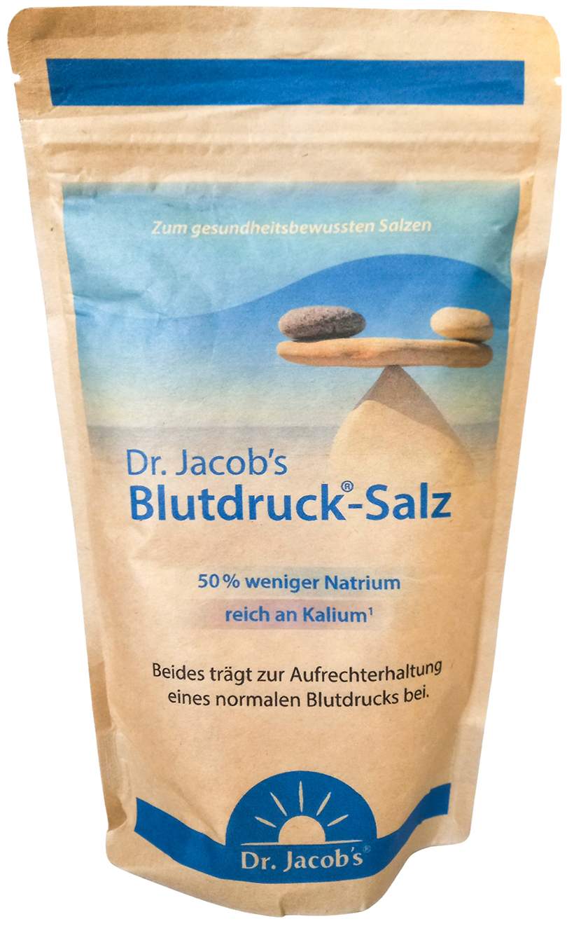 Blutdruck-Salz Mit Kalium 500 G Nachfüllbeutel