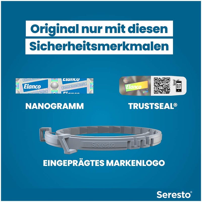Seresto Halsband für kleine Hunde 2 x 1 Stück + gratis Pflegehandschuh 1 Stück