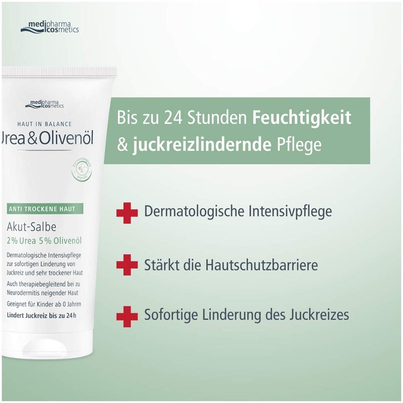 Olivenöl Haut in Balance Urea & Olivenöl Akut Salbe 75 ml