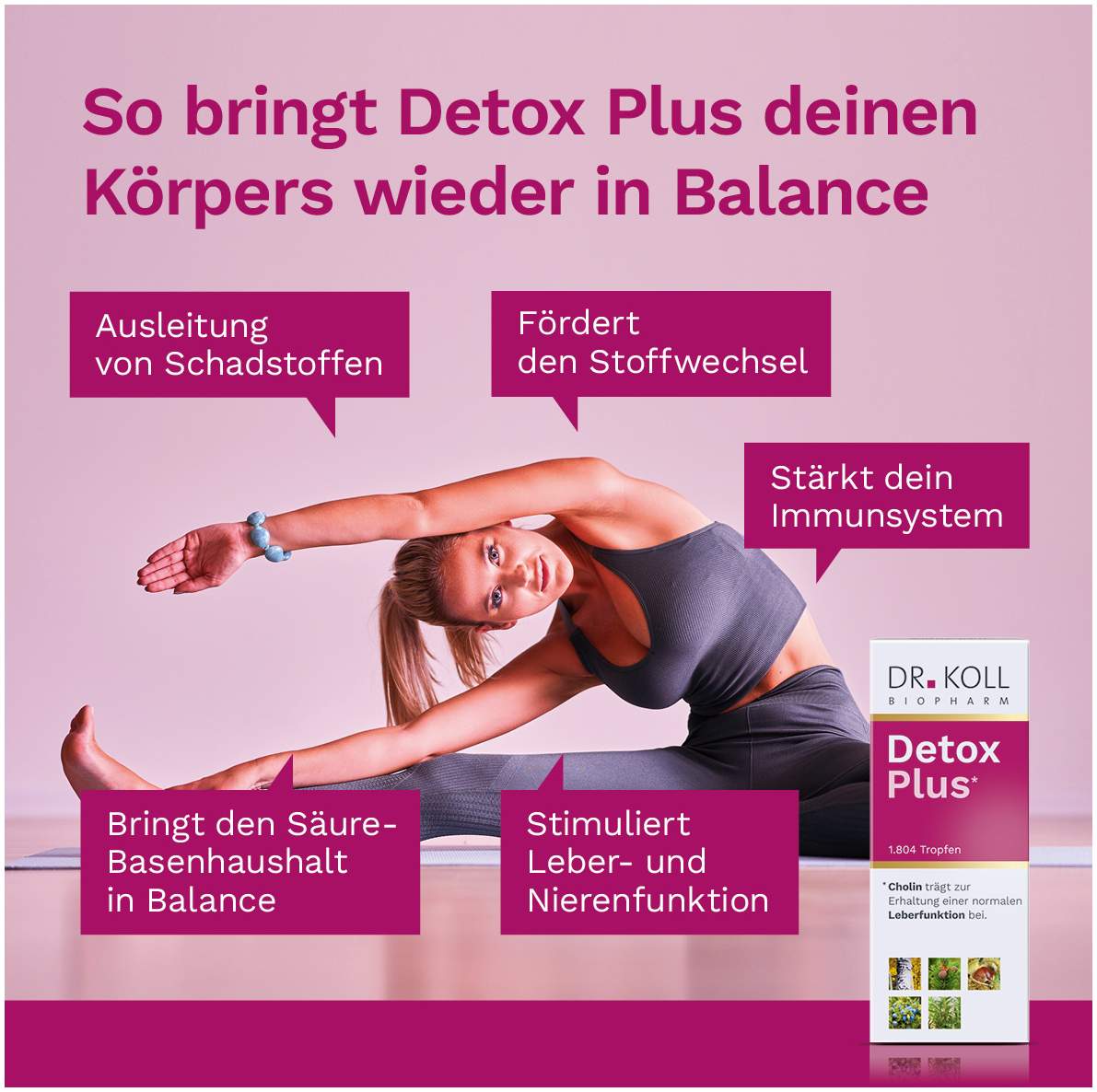 Detox Plus Dr.Koll 50 ml Tropfen