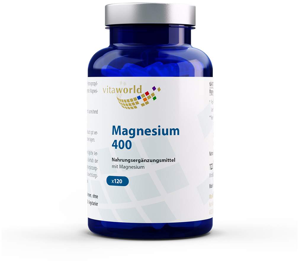 Magnesium 400 mg 120 Kapseln