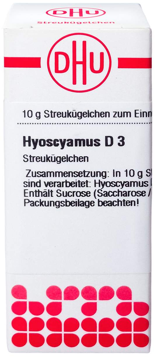 Dhu Hyoscyamus D3 Globuli 10 G