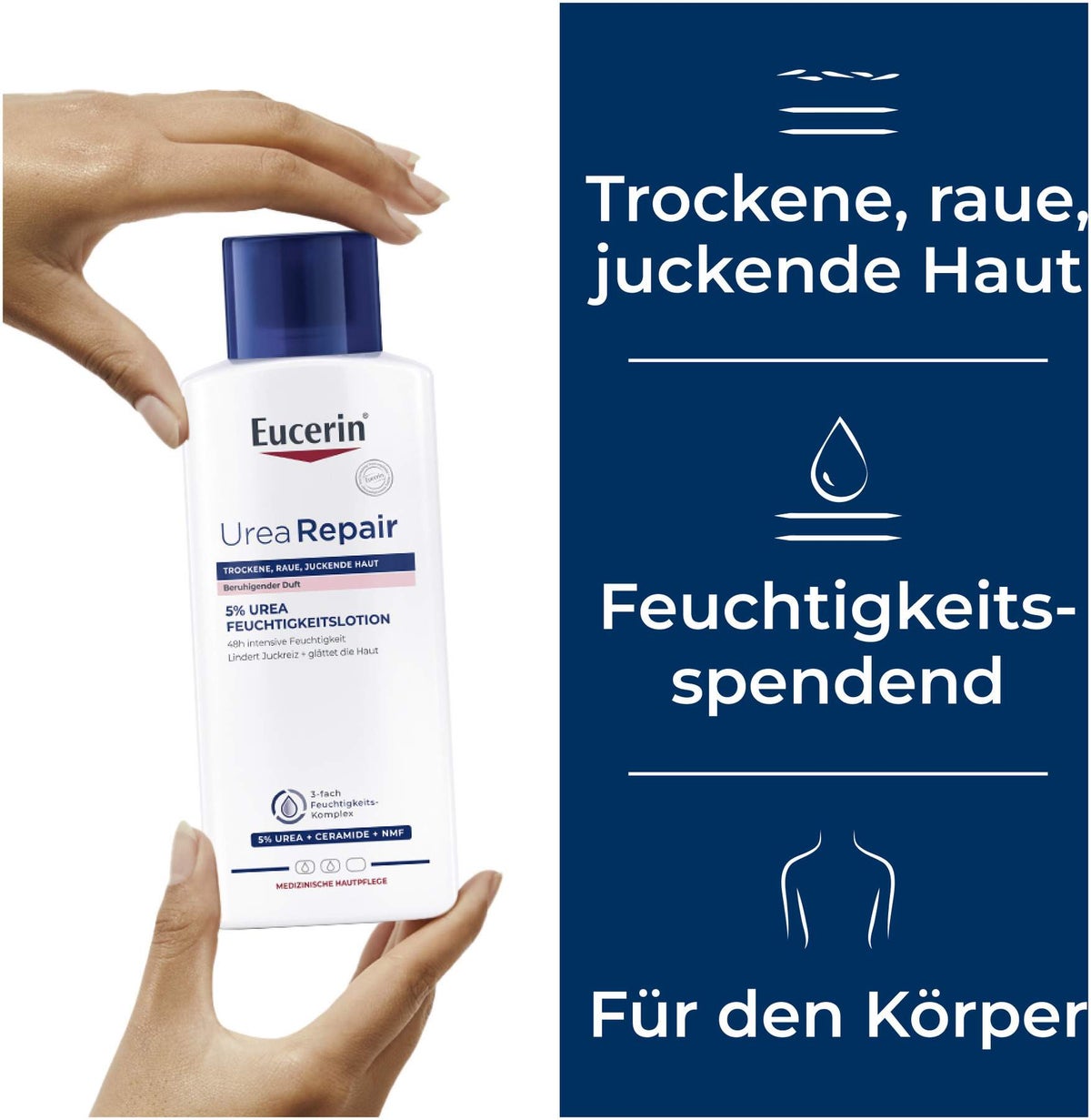 Eucerin UreaRepair Plus Lotion 5 % mit Duft 250 ml