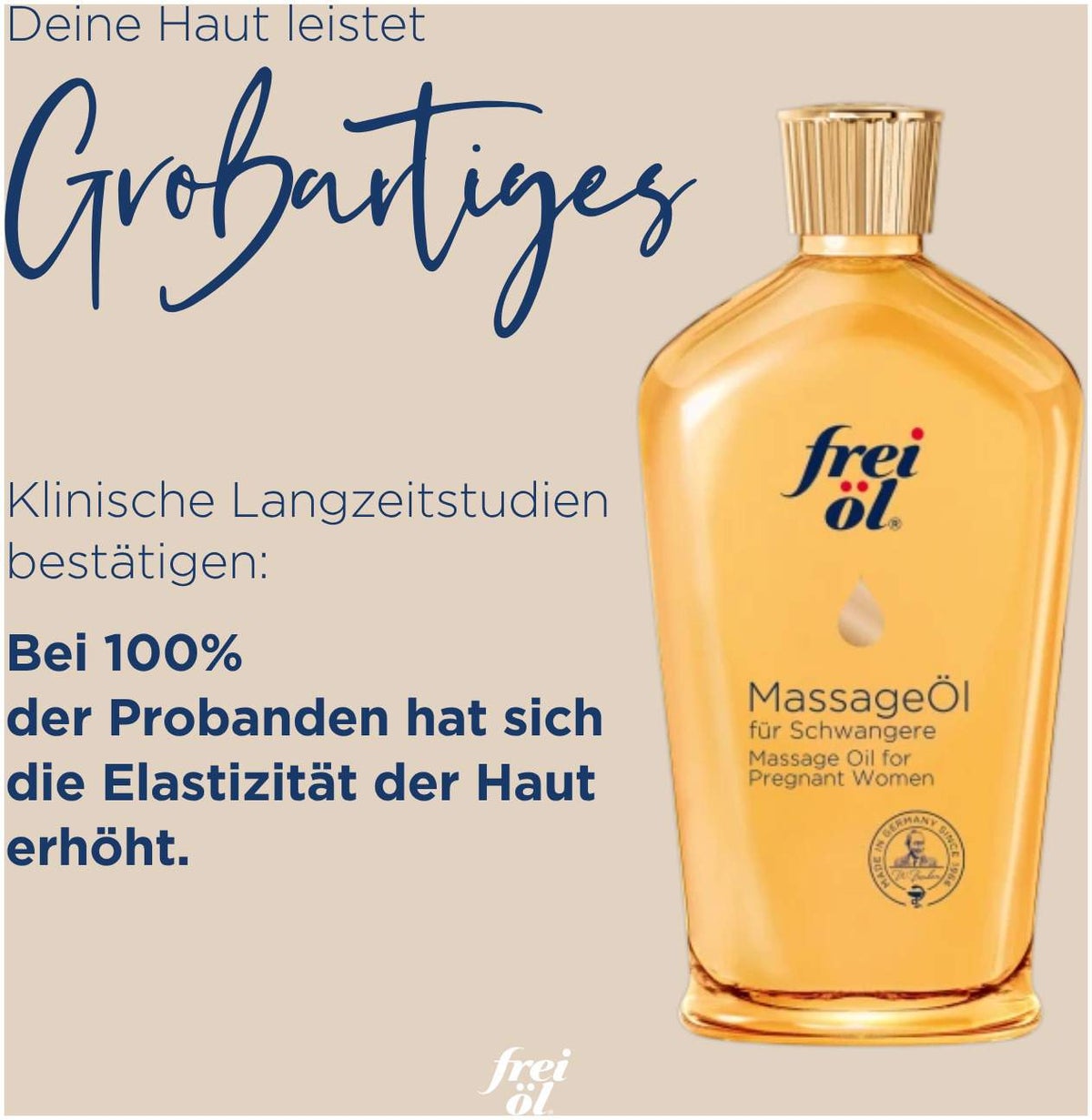 Frei Öl Massageöl für Schwangere 125 ml