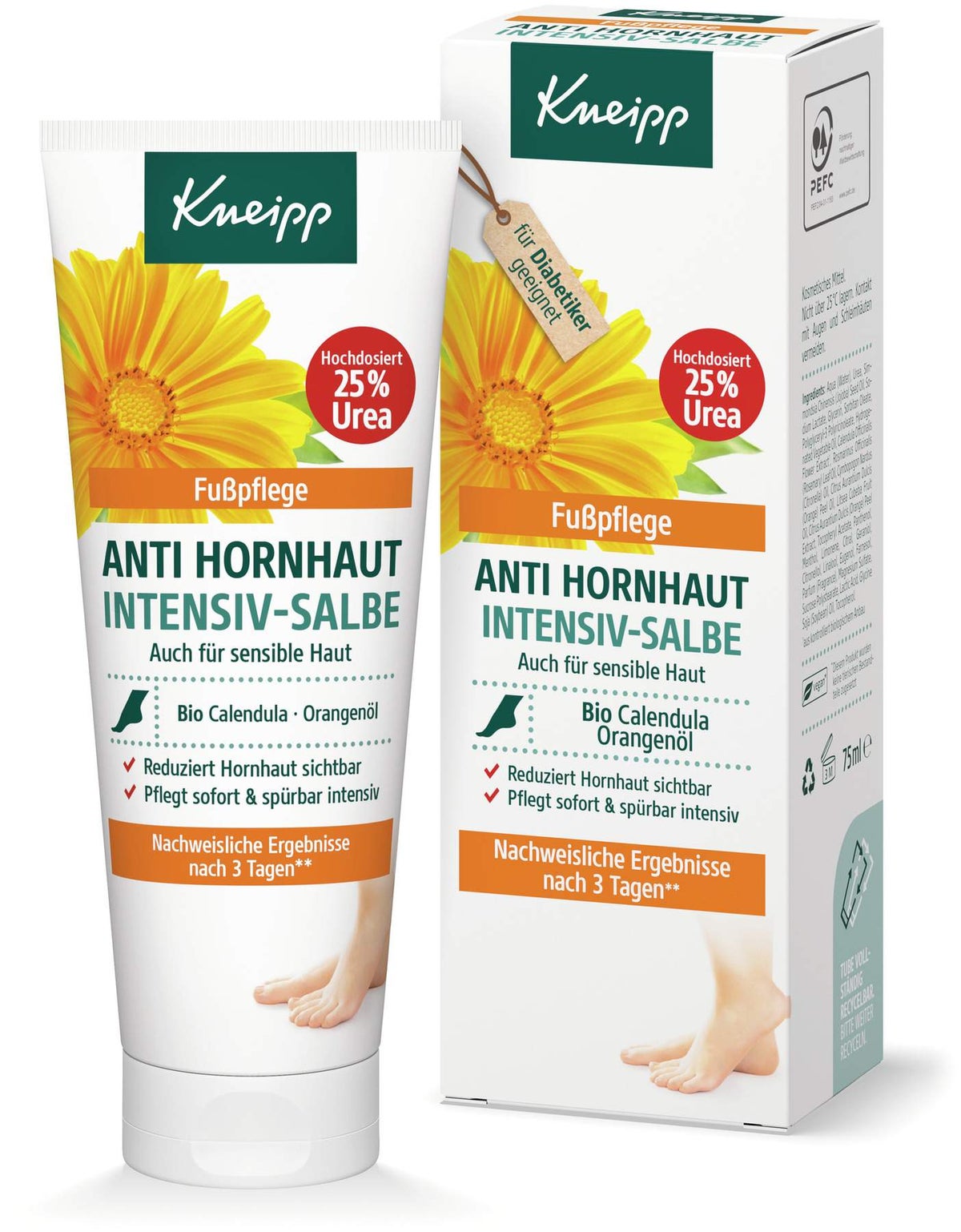 Kneipp Anti Hornhaut Intensiv-Salbe 75 ml