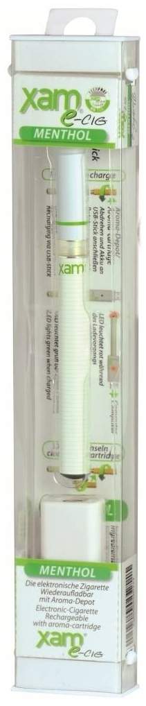 Elektrische Zigarette Xam E-Cig Menthol