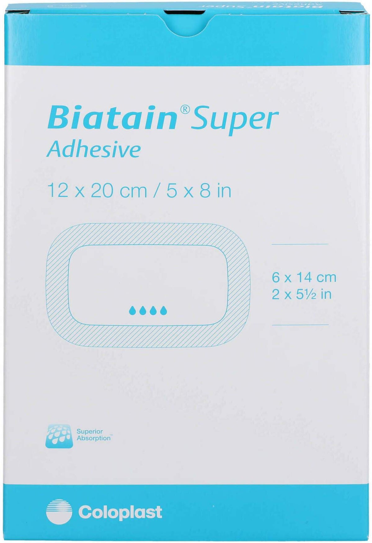 Biatain Super Selbst Haftend 12 X 20 cm 10 Verbände