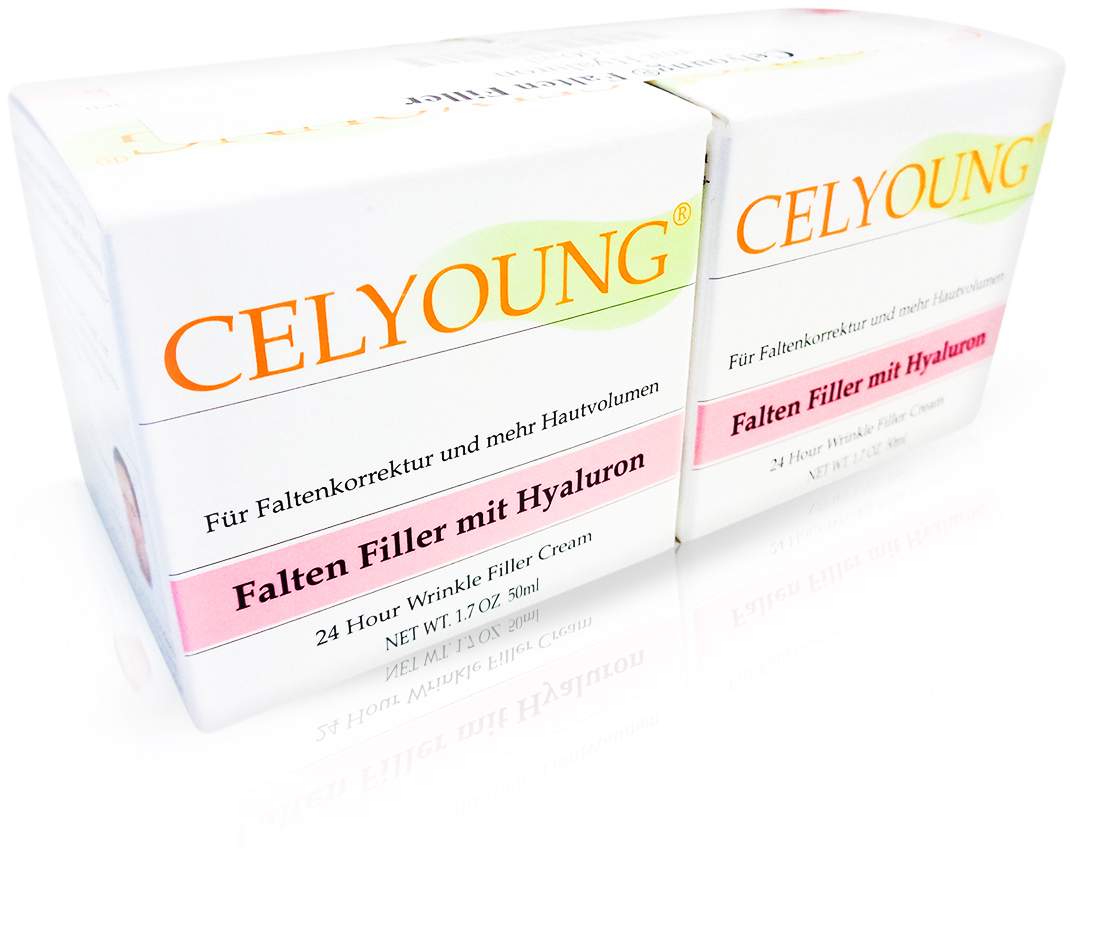 Celyoung Falten Filler Mit Hyaluron 100 ml Creme