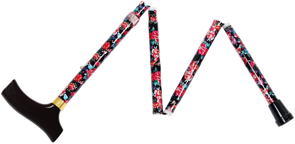 Reisestock faltbar, Blumendesign Vital Comfort