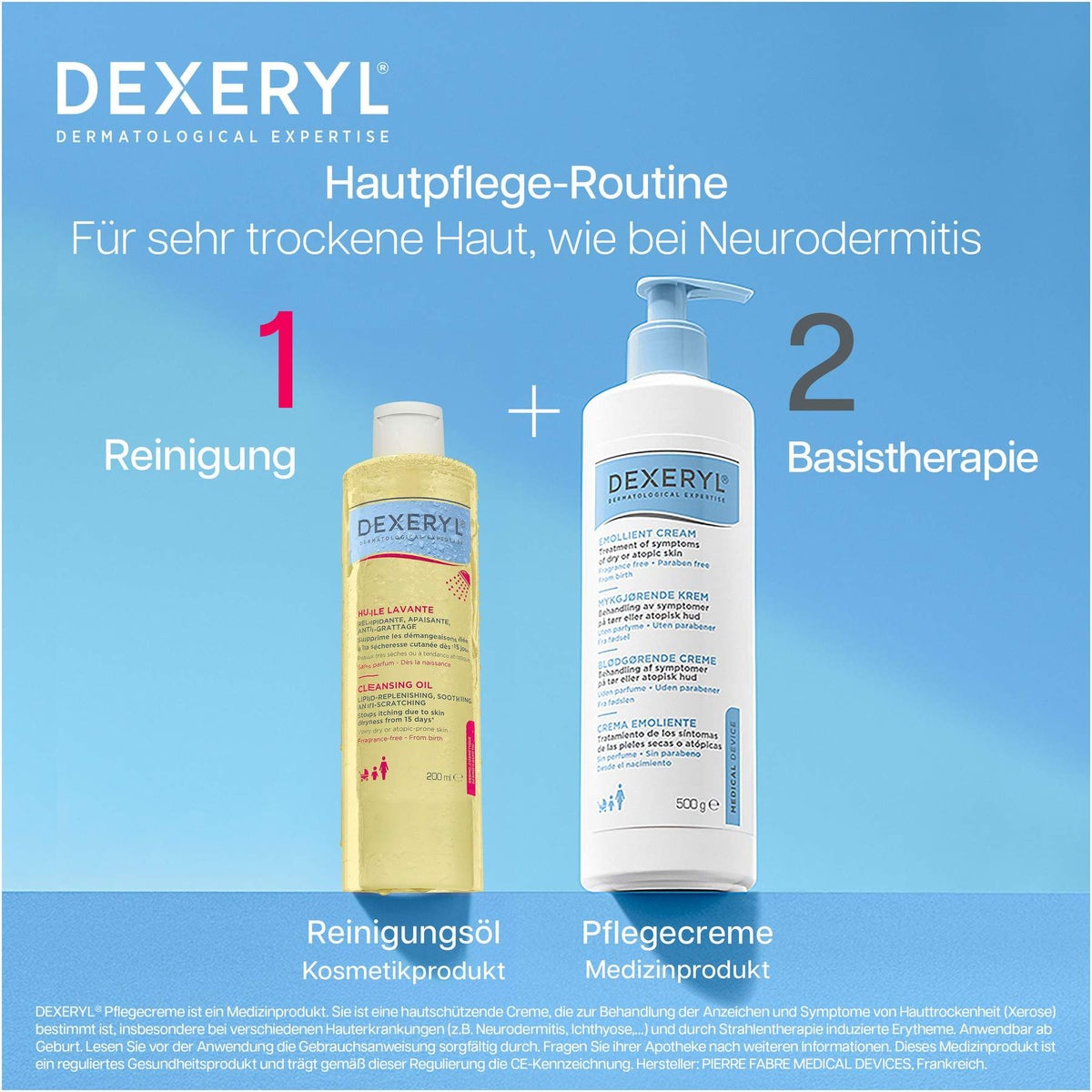 Dexeryl Reinigungsöl 200 ml