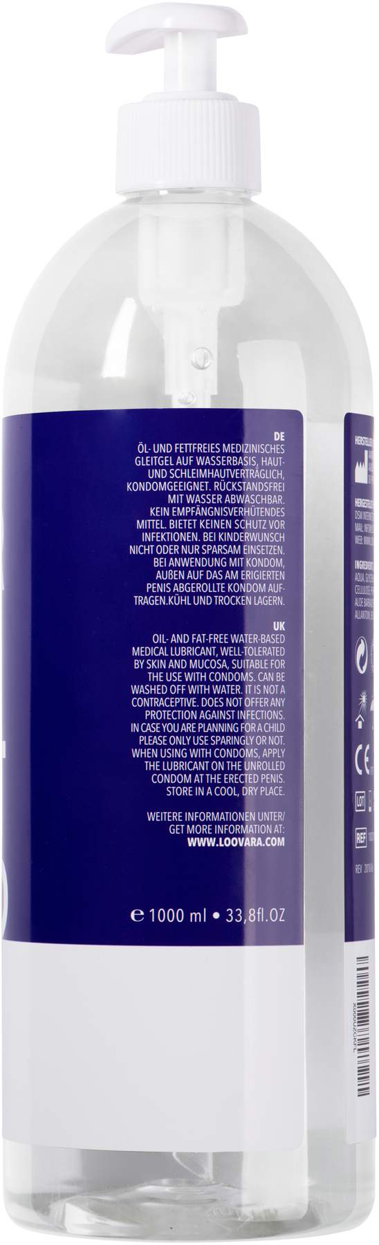 Loovara Long Night Stand Gleitgel Mit Aloe Vera 1 Liter