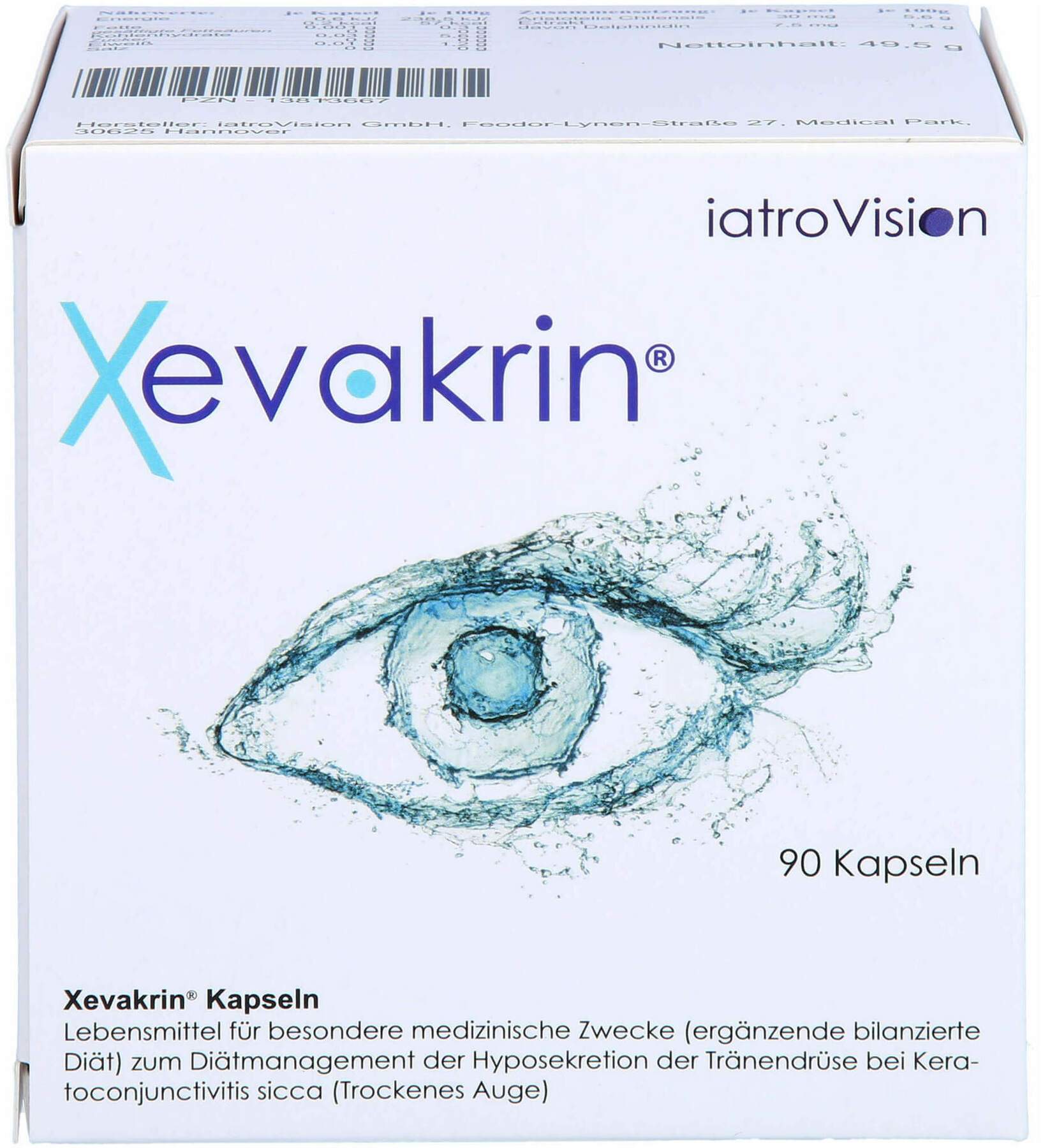 Xevakrin 90 Kapseln