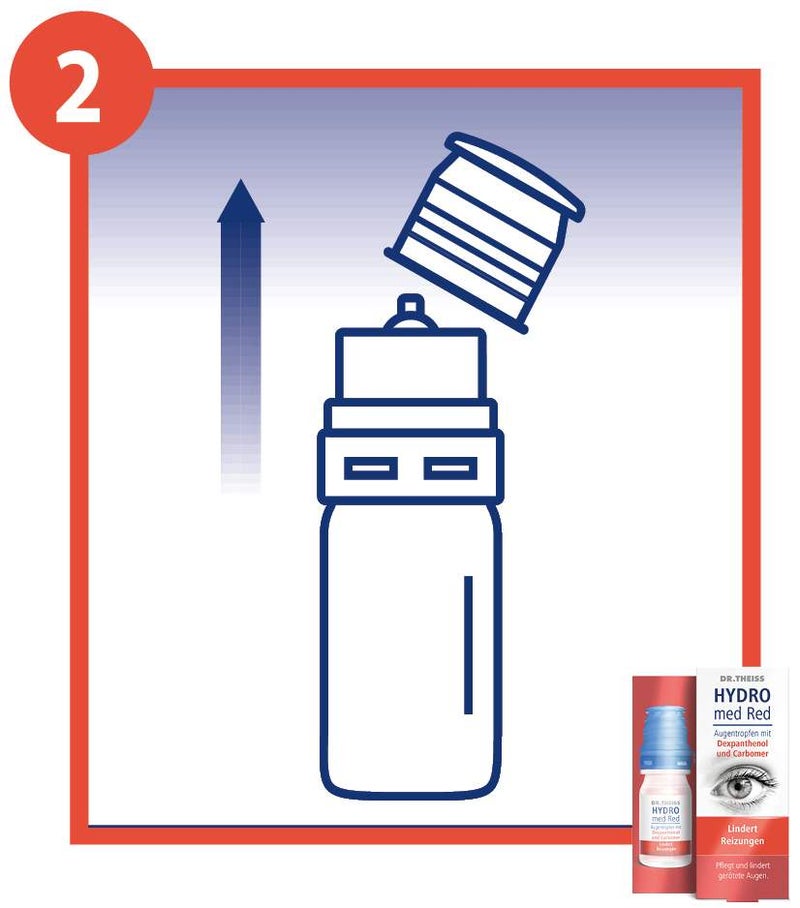 Dr.Theiss Hydro med Red Augentropfen 10 ml