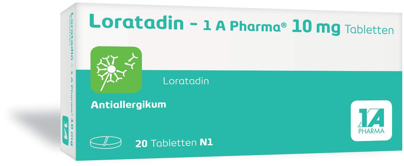 Loratadin 1a Pharma 20 Tabletten