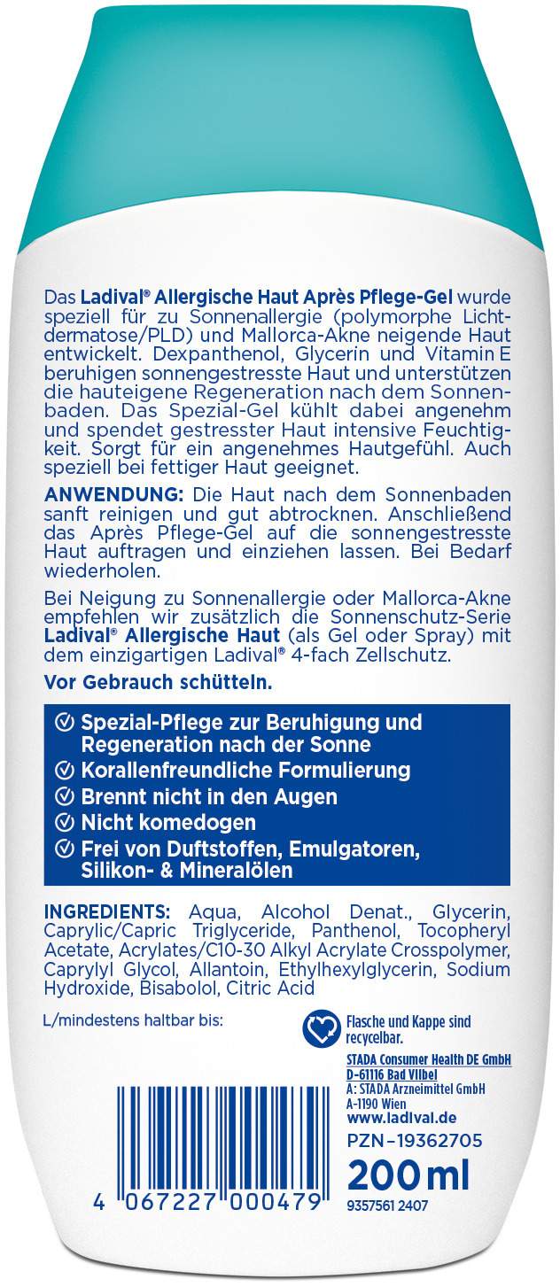 Ladival allergische Haut Apres Pflege-Gel 200 ml