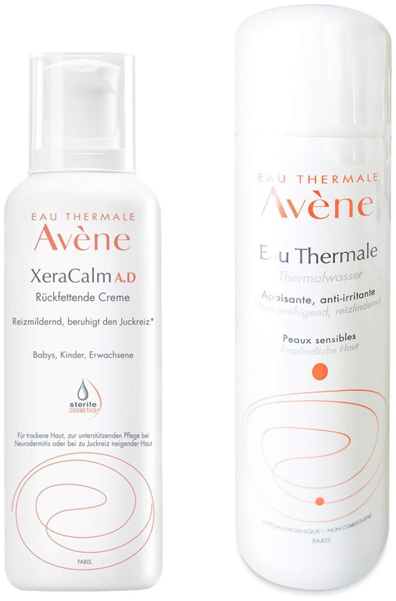 Avene XeraCalm A.D Creme 400 ml + gratis Thermalwasserspray 50 ml