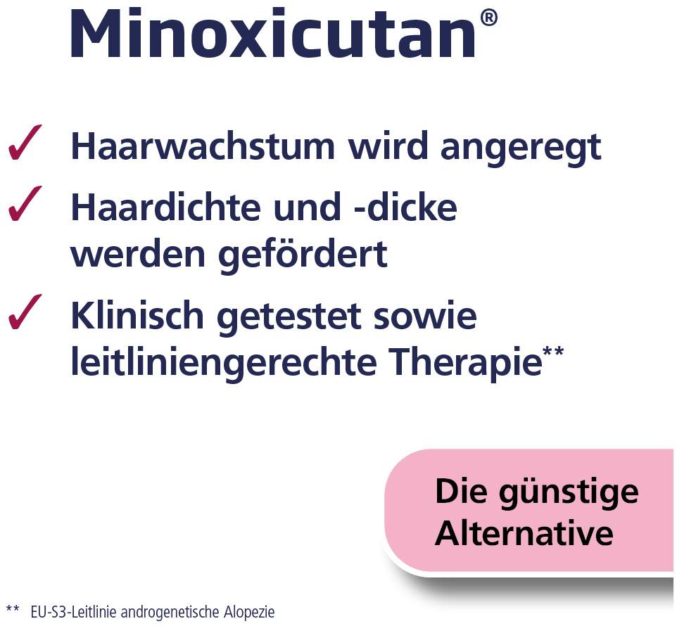 Minoxicutan Männer 50 mg je ml Spray 3 x 60 ml