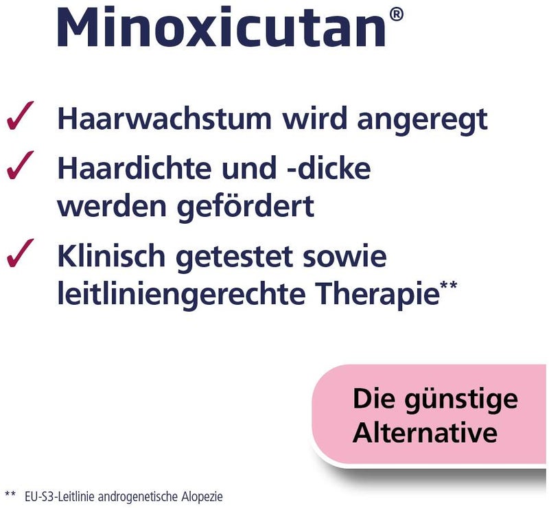 Minoxicutan Männer 50 mg je ml Spray 3 x 60 ml