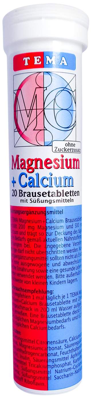 Magnesium + Calcium Brausetabletten