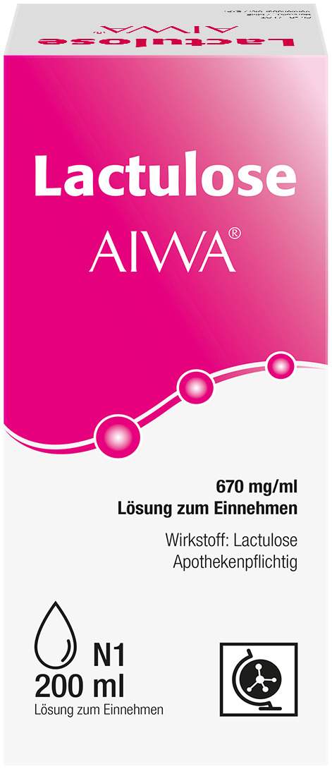 Lactulose Aiwa 670 mg Je ml Lösung zum Einnehmen 200 ml