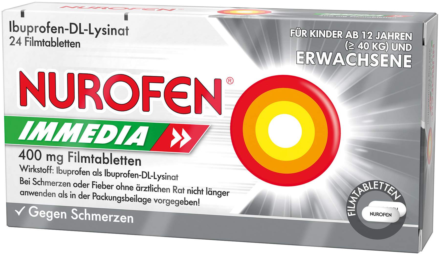 Nurofen Immedia 400 mg 24 Filmtabletten