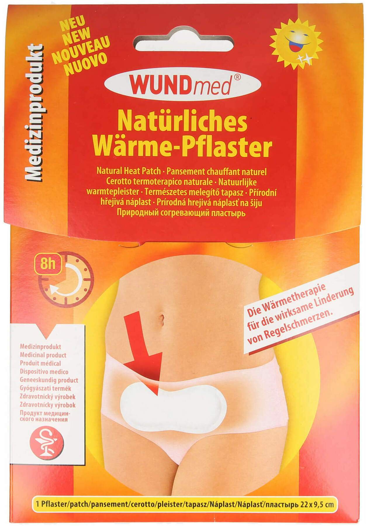 Wärmepflaster 9,5 X 22 cm bei Regelschmerzen 1 Stück