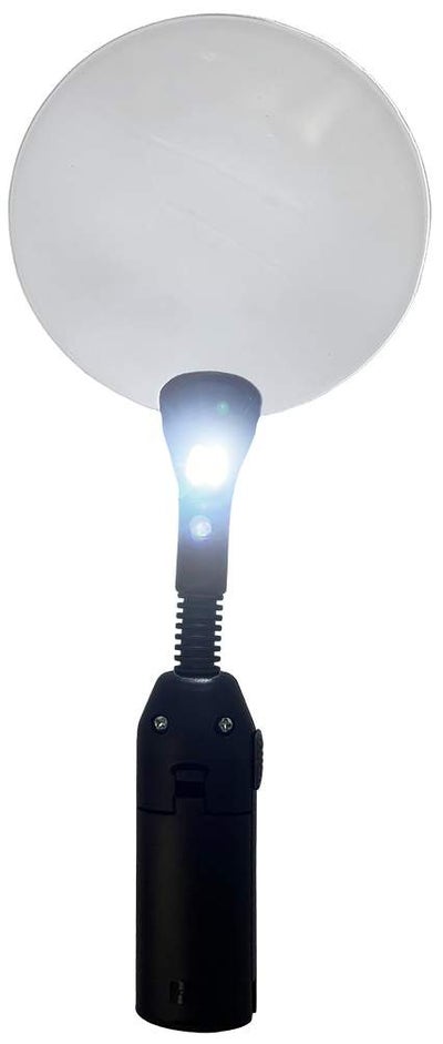 Möller-Therm LED-Standlupe mit abnehmbarem Fuß