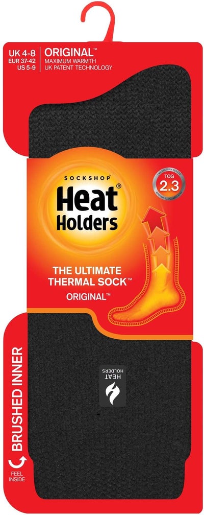 HeatHolders Thermosocken Schwarz 1 Paar Größe 37 bis 42