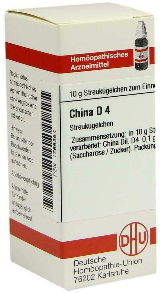 Dhu China D4 10 G Globuli