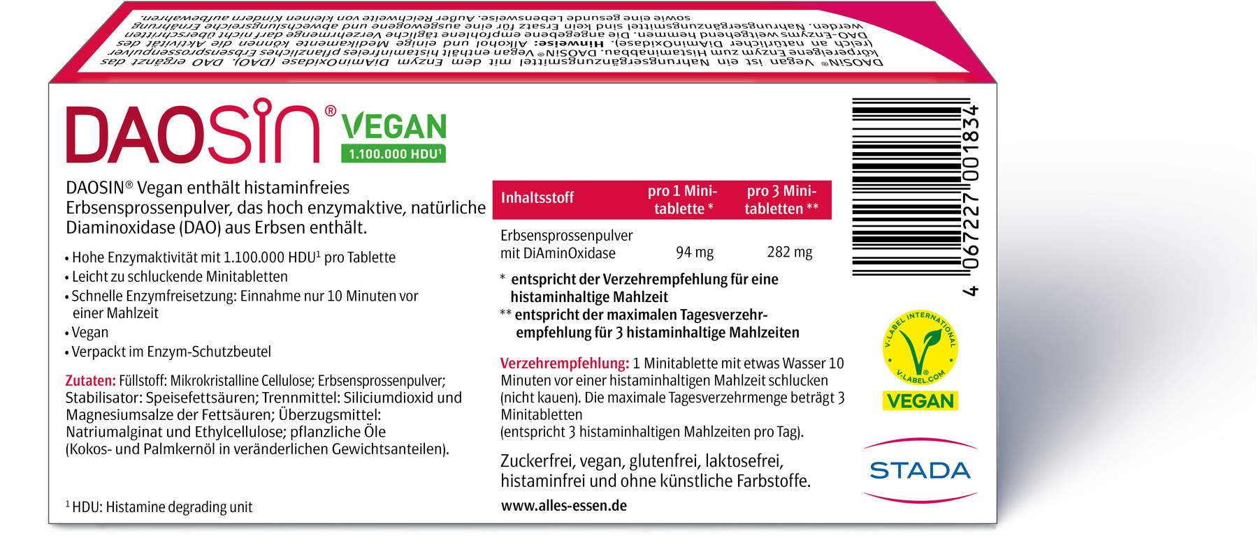 Daosin vegan 10 Tabletten