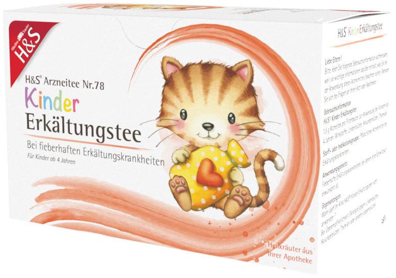 H&S Kinder Erkältungstee Filterbeutel