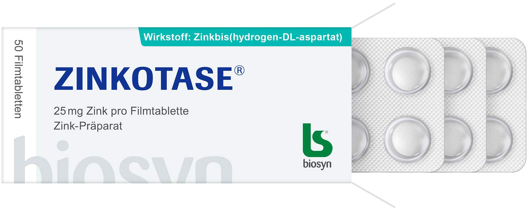 Zinkotase Filmtabletten 50 Filmtabletten