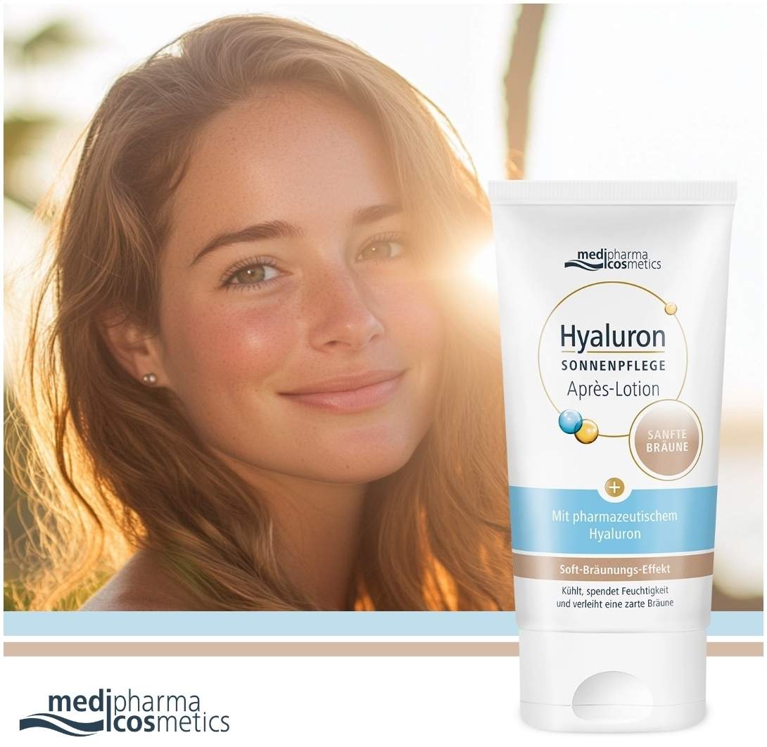 medipharma cosmetics Hyaluron Sonnenpflege Après Lotion sanfte Bräune 150 ml