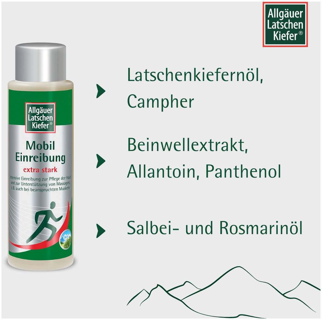 Allgäuer Latschenkiefer Mobil 250 ml Einreibung extra stark