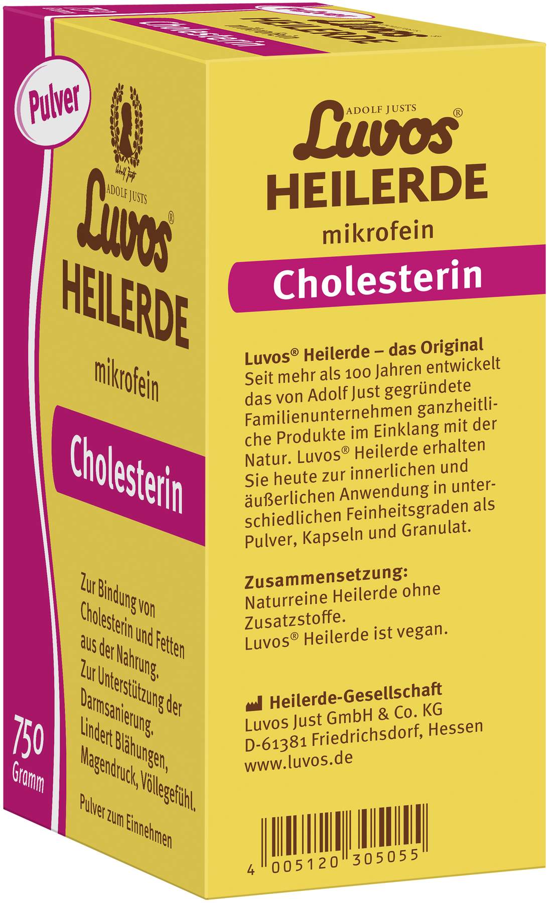 Luvos Heilerde Mikrofein Pulver zum Einnehmen 750 G
