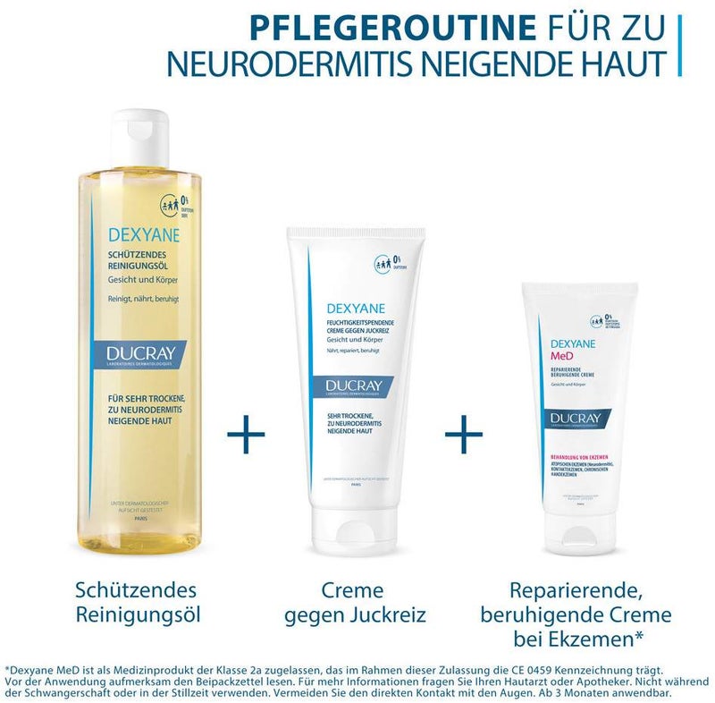 Ducray Dexyane Schützendes Reinigungsöl 400 ml