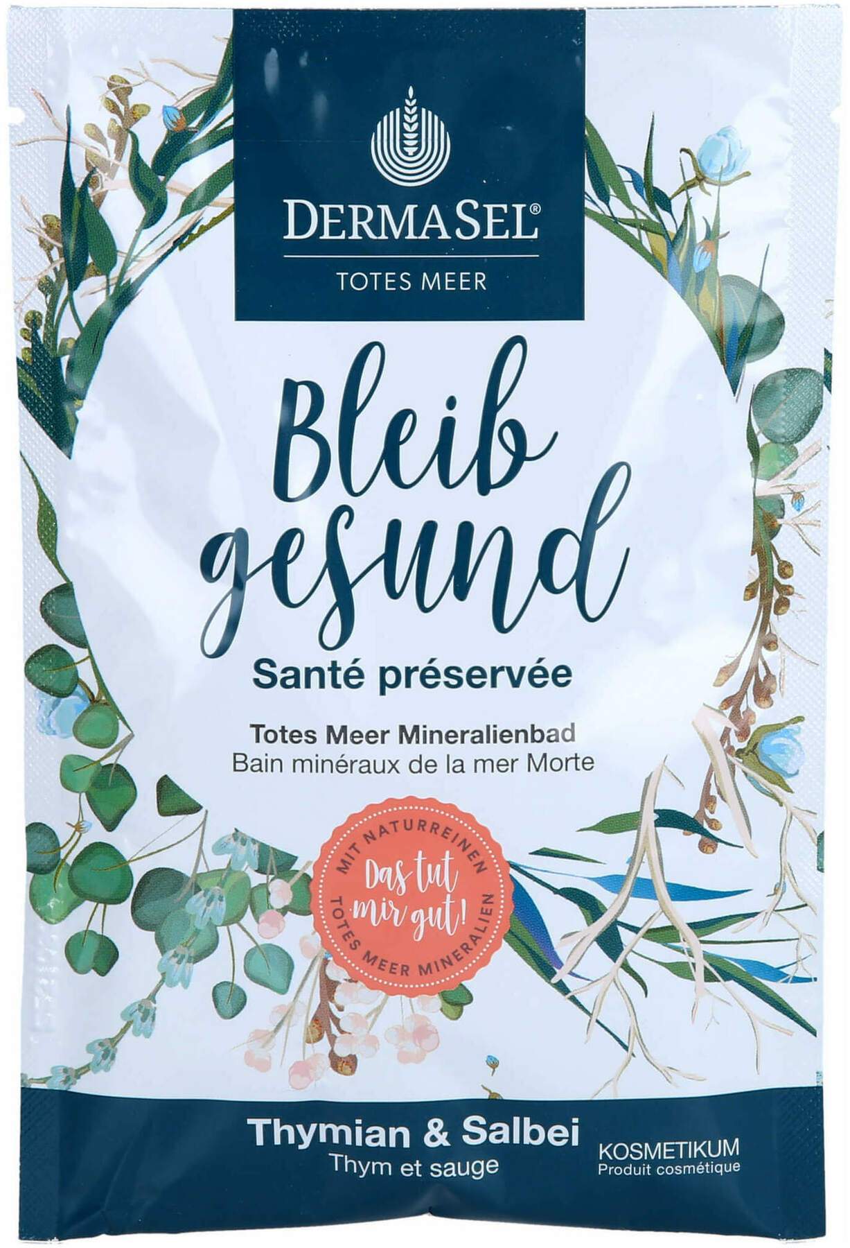 Dermasel Totes Meer Badekristalle Bleib Gesund 60g