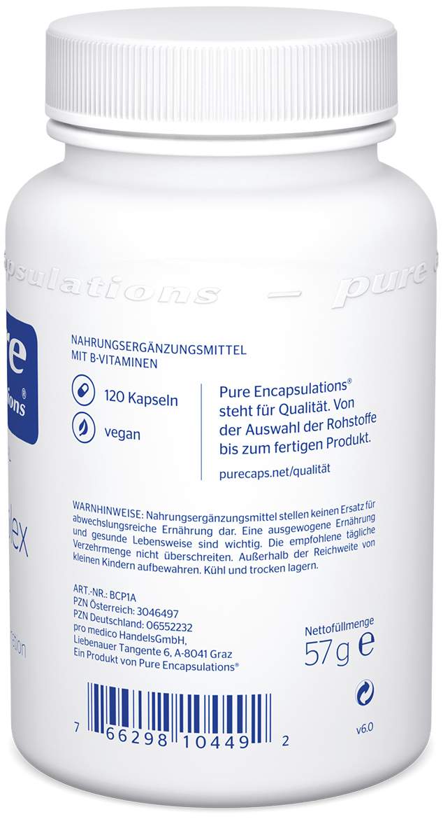 Pure Encapsulations B Complex Plus 120 Kapseln
