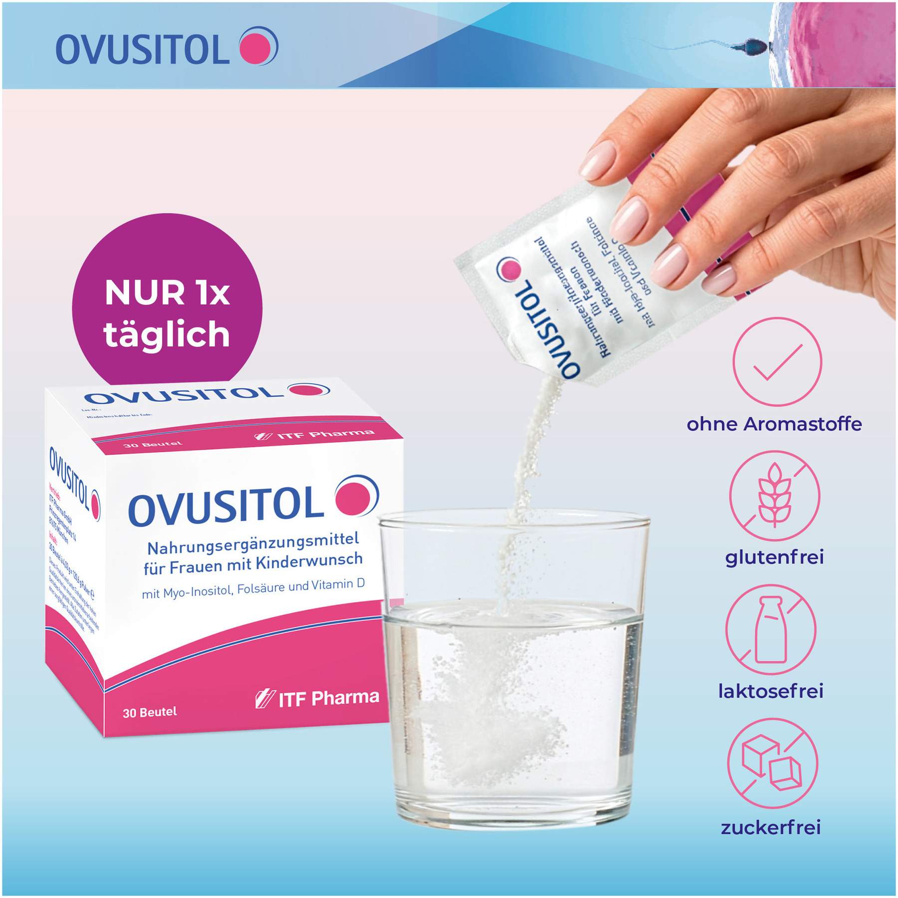 Ovusitol Pulver 30 Beutel