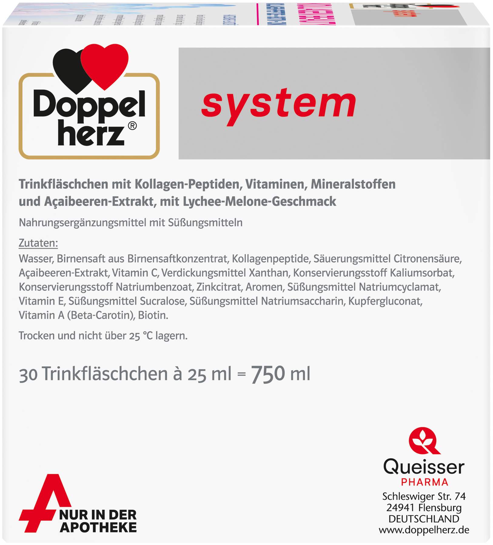 Doppelherz system Kollagen Beauty 30 Trinkampullen