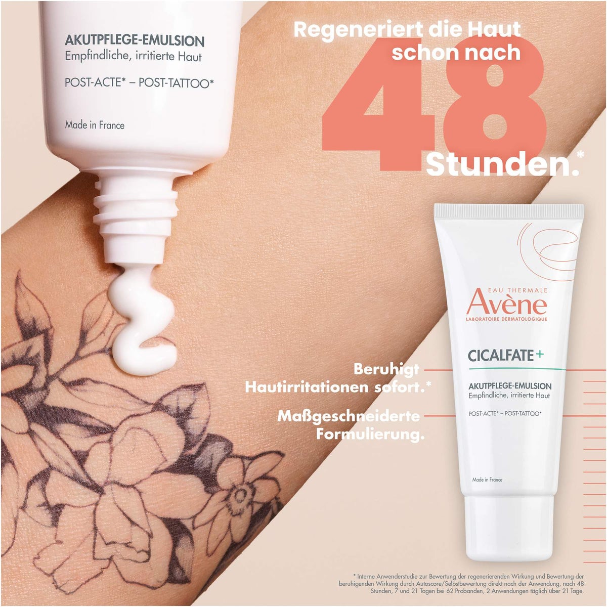 Avene Cicalfate+ Akutpflege-Emulsion Post-Acte und Post-Tattoo 40 ml