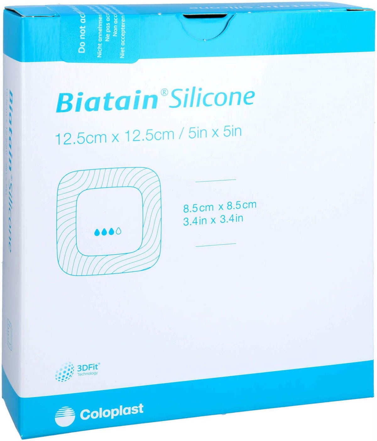 Biatain Silicone Schaumverband 12,5x12,5 cm